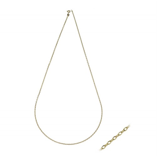 Χρυσή Unisex Αλυσίδα Κ14 (KGR50)