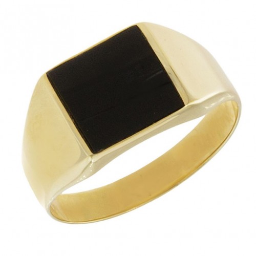 Χρυσό Ανδρικό Δαχτυλίδι με Όνυχα Κ14 (3319)